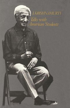 Talks with American Students - Krishnamurti, J.