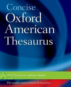 Concise Oxford American Thesaurus Cover Concise Oxford American Thesaurus