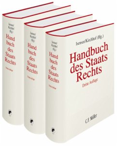 Handbuch des Staatsrechts der Bundesrepublik Deutschland - Isensee, Josef / Kirchhof, Paul (Hrsg.)