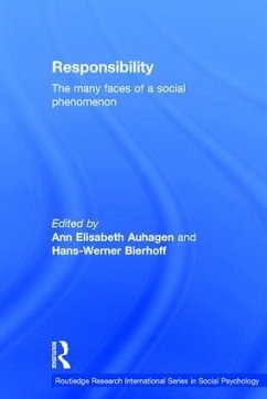 Responsibility - Auhagen, Ann Elisabeth / Bierhoff, Hans-Werner (eds.)