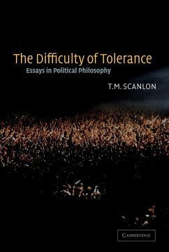 The Difficulty of Tolerance - Scanlon, T. M.; Scanlon, Thomas
