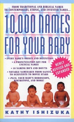 10,000 Names for Your Baby - Ishizuka, Kathy