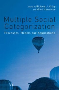 Multiple Social Categorization - Crisp, Richard J. / Hewstone, Miles (eds.)