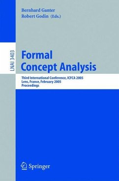 Formal Concept Analysis - Ganter, Bernhard / Godin, Robert (eds.)