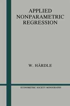 Applied Nonparametric Regression - Hardle, Wolfgang; Wolfgang, Hardle; H. Rdle, Wolfgang