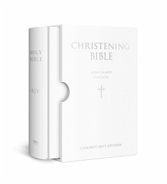 HOLY BIBLE: King James Version (KJV) White Compact Christening Edition - Collins KJV Bibles