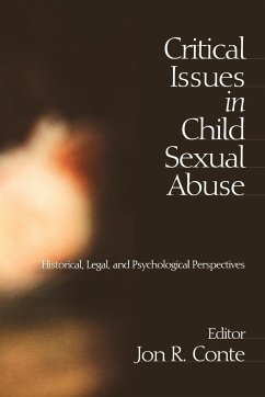 Critical Issues in Child Sexual Abuse - Conte, Jon R.