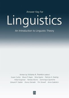 Cover Answer Key For Linguistics