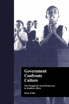 Government Confronts Culture - Fuller, Bruce