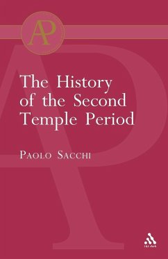 The History of the Second Temple Period - Sacchi, Paolo