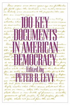Cover 100 Key Documents in American Democracy