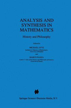 Analysis and Synthesis in Mathematics - Otte, M. / Panza, M. (Hgg.)