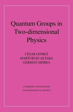 Quantum Groups in Two-Dimensional Physics - Gomez, Cesar; Gomez, Cisar; Ruiz-Altaba, Martm