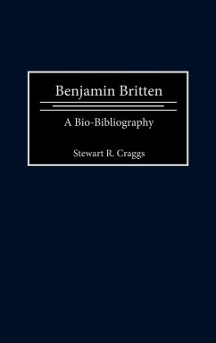 Benjamin Britten - Craggs, Stewart R.