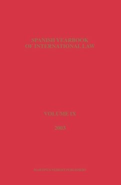 Spanish Yearbook of International Law, Volume 9 (2003)