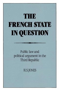 Cover The French State in Question