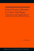 Green's Function Estimates for Lattice Schrödinger Operators and Applications. (AM-158)