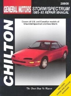 GM Storm and Spectrum, 1985-93 Chevrolet Spectrum/Geo Storm - Chilton Automotive Books; The Nichols/Chilton; Chilton