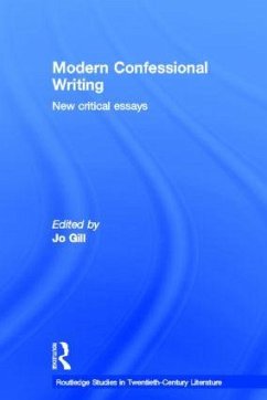 Modern Confessional Writing - Jo Gill (ed.)