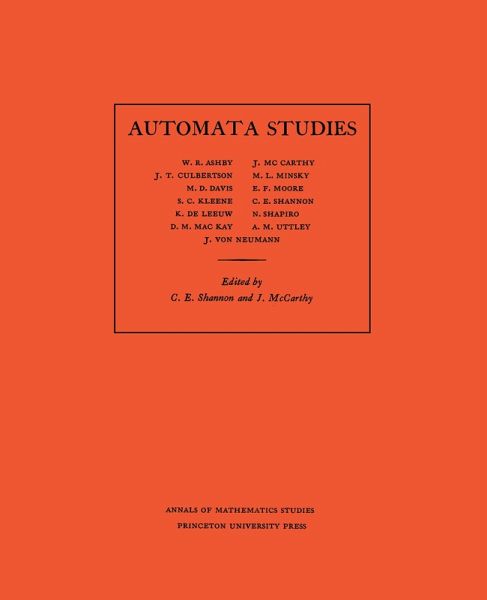 Automata Studies Automata Studies