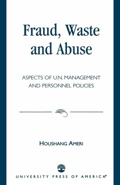 Fraud, Waste and Abuse - Ameri, Houshang