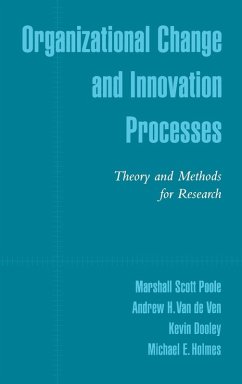 Cover Organizational Change and Innovation Processes