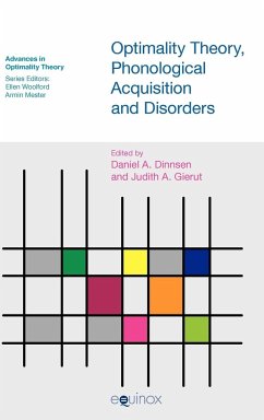 Optimality Theory, Phonological Acquisition and Disorders