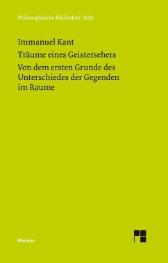 Träume eines Geistersehers - Kant, Immanuel