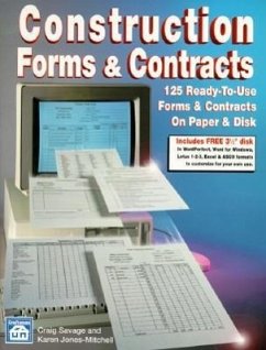 Construction Forms and Contracts - Savage, Craig; Jones-Mitchell, Karen