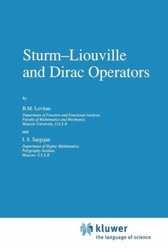 Sturm¿Liouville and Dirac Operators - Levitan;Sargsjan, I. S.