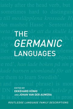 The Germanic Languages - Konig, Ekkehard; Auwera, Johan Van Der