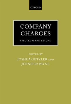 Company Charges - Getzler, Joshua / Payne, Jennifer (eds.)