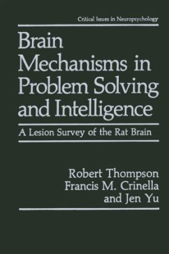 Brain Mechanisms in Problem Solving and Intelligence - Thompson, Robert;Crinella, Francis M.;Yu, Jen