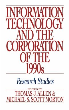 Cover Information Technology and the Corporation of the 1990s