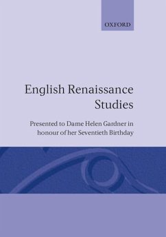 English Renaissance Studies - Carey, John
