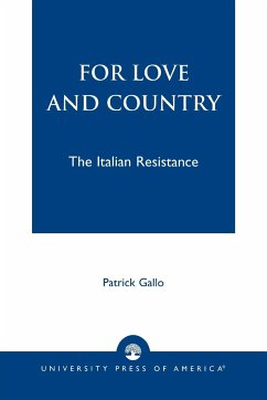For Love and Country - Gallo, Patrick