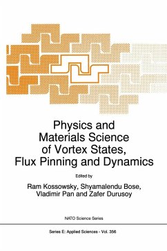 Physics and Materials Science of Vortex States, Flux Pinning and Dynamics - Kossowsky, R. / Bose, Shyamalendu / Pan, Vladimir / Durusoy, Zafer (Hgg.)