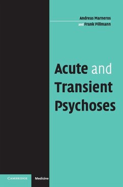 Acute and Transient Psychoses - Marneros, Andreas; Pillmann, Frank