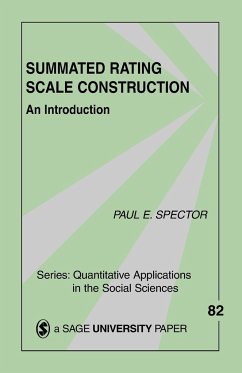 Summated Rating Scale Construction - Spector, Paul E.