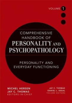 Comprehensive Handbook of Personality and Psychopathology, Personality and Everyday Functioning - Thomas, Jay C. / Segal, Daniel L. (Hgg.)