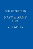 Old Shirburnian Navy & Army List (1914-18)