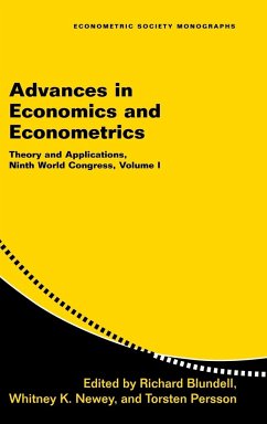 Advances in Economics and Econometrics - Blundell, Richard / Newey, Whitney K. / Persson, Torsten (eds.)