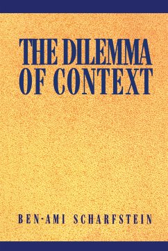 The Dilemma of Context - Scharfstein, Ben-Ami