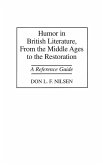 Humor in British Literature, From the Middle Ages to the Restoration