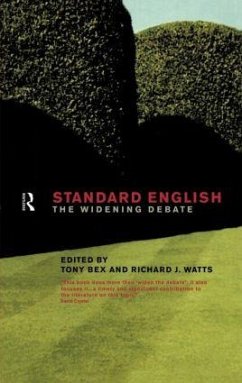 Standard English - Bex, Tony; Watts, Richard J