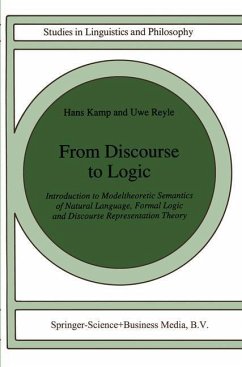 From Discourse to Logic - Kamp, Hans;Reyle, U.