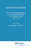 On the Phenomenology of the Consciousness of Internal Time (1893¿1917)
