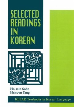 Selected Readings in Korean - Sohn, Ho-Min; Yang, Heisoon