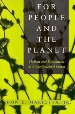 People and the Planet: Holism and Humanism in Environmental Ethics - Marietta, Don