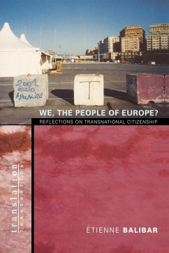 We, the People of Europe? - Balibar, Étienne